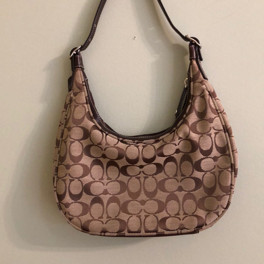 Basic style coach mini bag